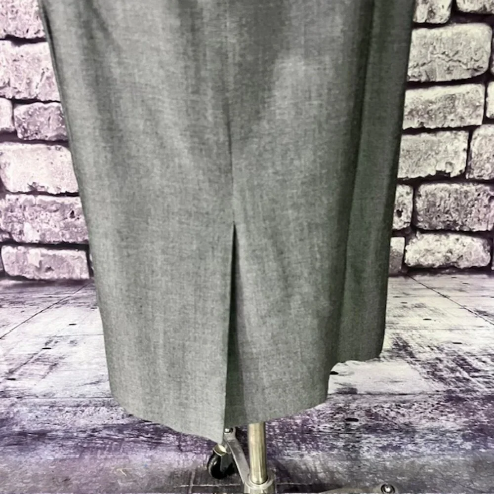 Dillards By Kasper Vintage Black & White Tweek Skirt Suit Size 12P